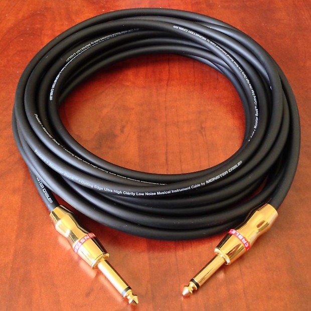 Monster Rock Series Instrument Cable Straight-Straight - 21 Feet image 1
