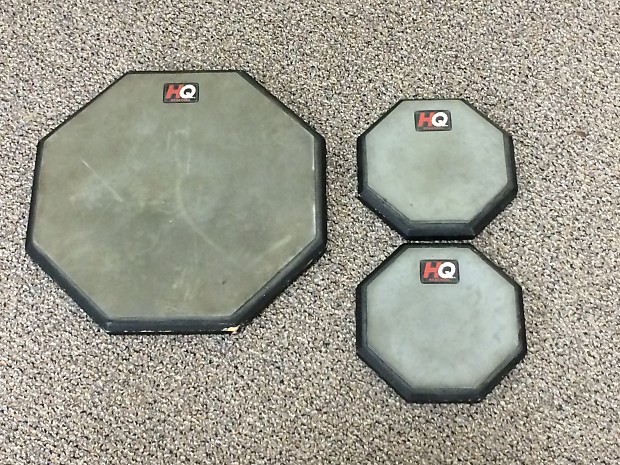 [3] HQ Real feel drum pads = (1) 11 pad + (2) 6 pads