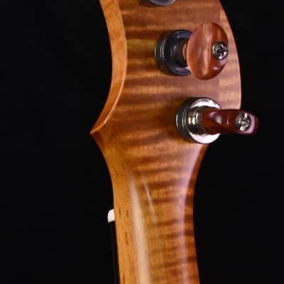Ome Minstrel Model 12" head, Five String Open Back Banjo -Curly Maple image 12
