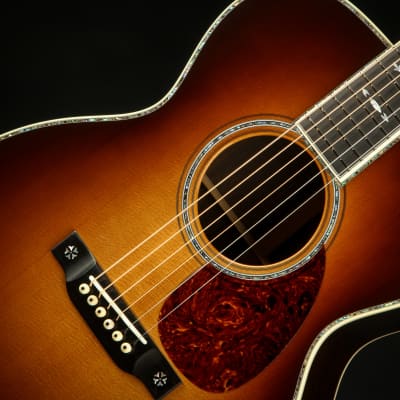 Bourgeois OM-42 Sunburst - Aged Tone Adirondack & Brazilian Rosewood image 15