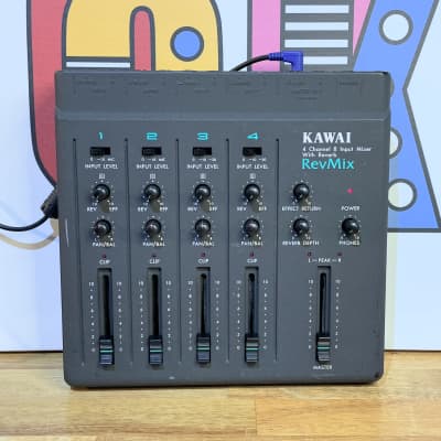 Kawai RevMix 4 Channel 8 Input Analog Mixer On-Board | Reverb Portugal