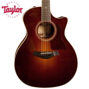 Taylor Guitars 714ce with Deluxe Brown Taylor Hardshell Case and Taylor Pick, Strap and Stand Bundle image 3