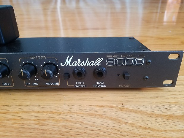 Marshall rack amp top