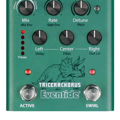 Eventide TriceraChorus Guitar Pedal 2021 - Green for sale