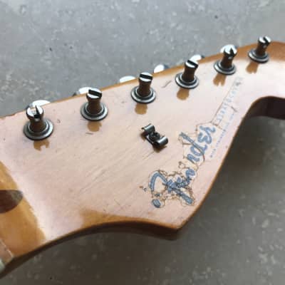 1983 Fender Stratocaster David Gilmour Black Strat twin neck Fullerton vintage image 2