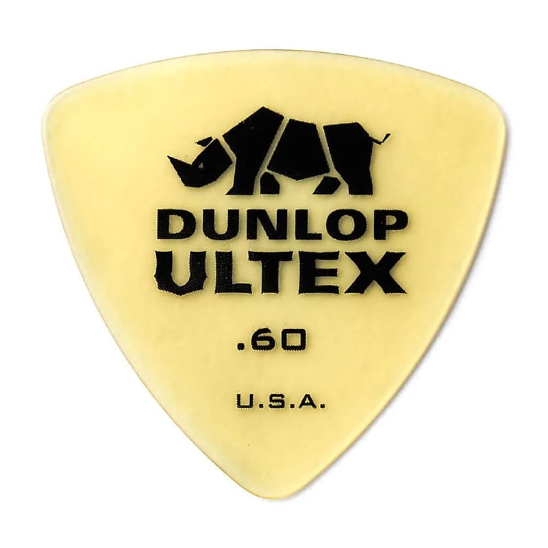 Dunlop 426R60 Ultex Tri .60mm Triangle Guitar Picks (72-Pack) image 1