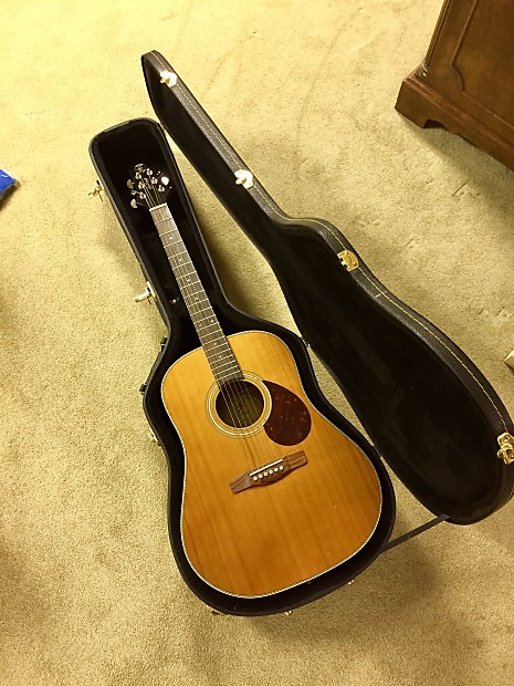 Greg Bennett SJ-14 Acoustic Guitar w/ Hard Case | Reverb
