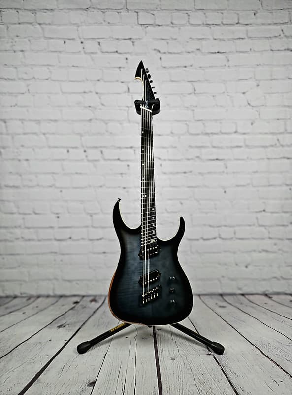 Ormsby Guitars Hype GTR 6 String Electric Guitar Multiscale Dahlia