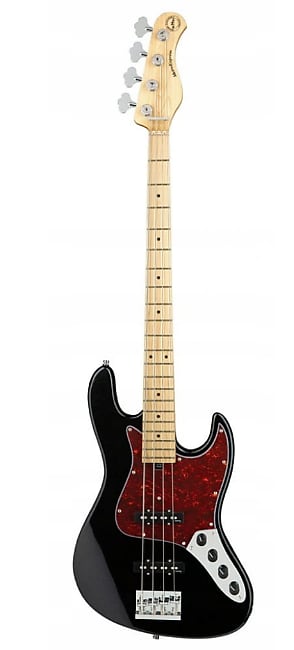 Sadowsky MetroExpress 21-Fret Vintage J/J Bass Solid Black High Polish image 1