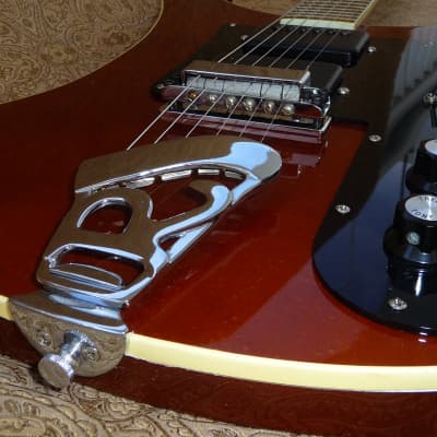 Vintage 1974 Rickenbacker 481 Guitar, Heavy Birdseye Maple, Beautiful RARE Walnut Brown Gloss Finish image 6