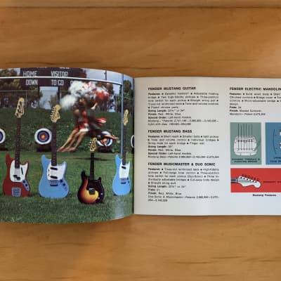 Fender Very Rare 1968 Mini Catalog image 4