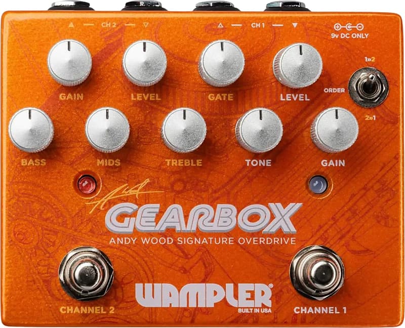 「レブ」Wampler Gearbox AW シグネチャーOD レブ様専用」Wampler Gearbox AW シグネチャーOD Wampler Pedals