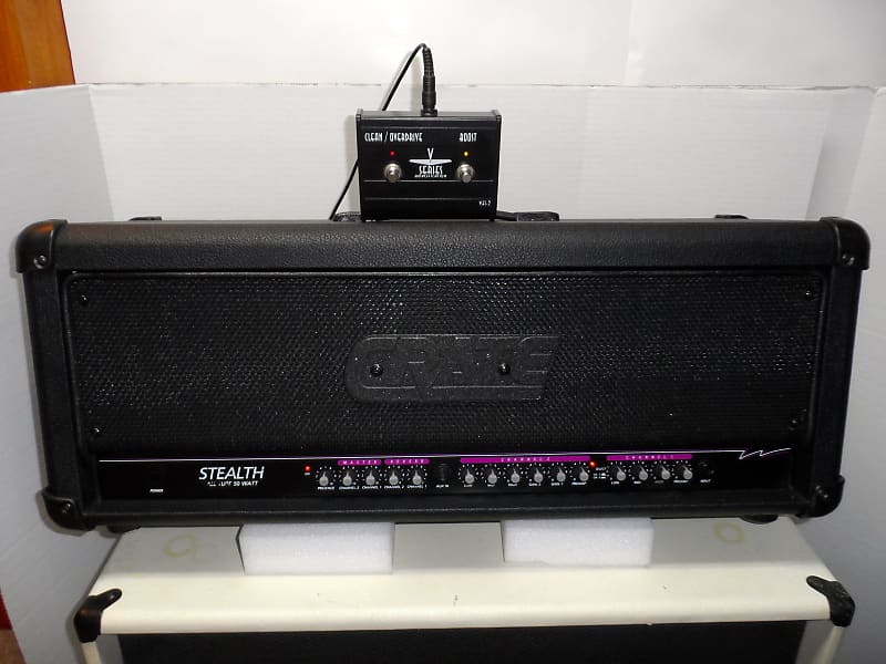 Crate Stealth 50 Watt Hi Gain Tube Amplifier GT50H Reverb Australia