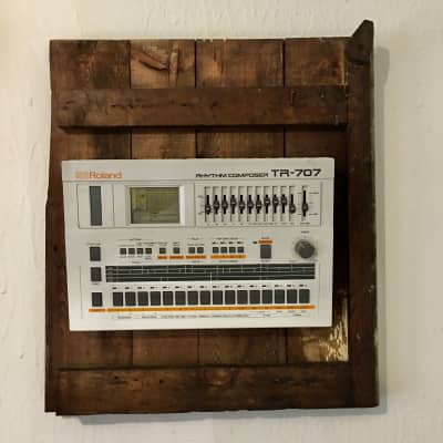 Studio Wall Art - The Roland TR-707 Legendary Drum Machine