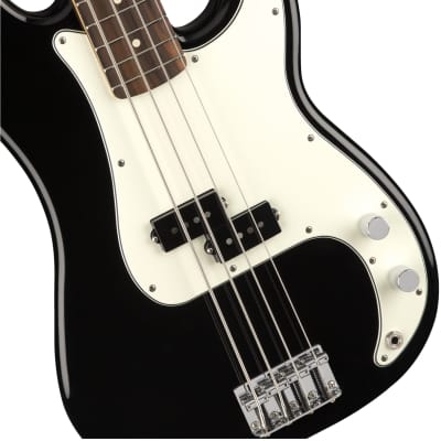 Fender Player Precision Bass Pau Ferro FB, Black image 9