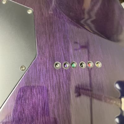 ESP LTD H-200 FM 2020 - Present - See Thru Purple image 9