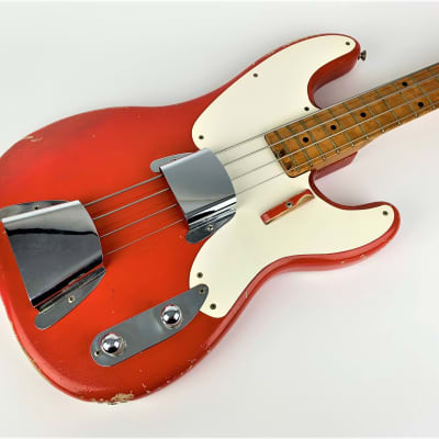 Fender Precision Bass 1955 Custom Red image 1