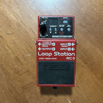 Boss RC-3 Loop Station 2011 - Present - Red for sale