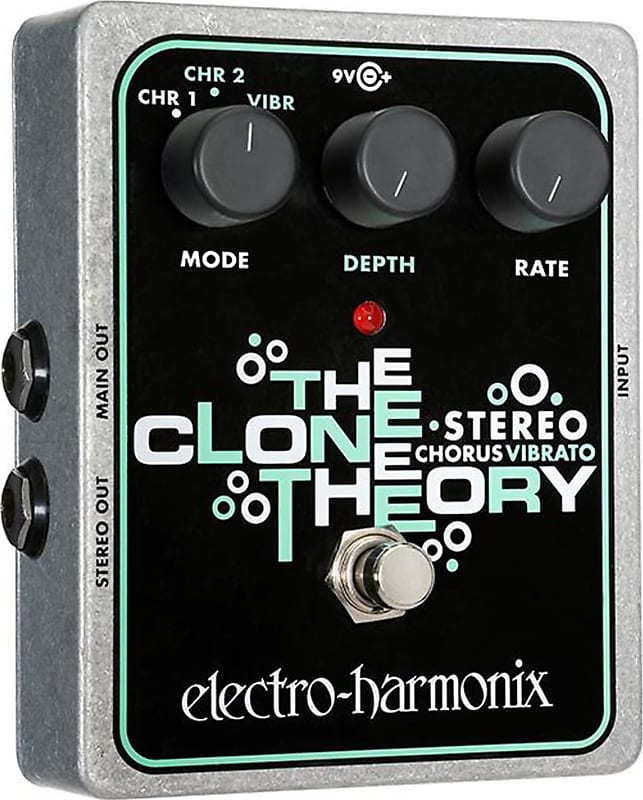 Electro Harmonix Stereo Clone Theory Analog Chorus Vibrato Pedal image 1