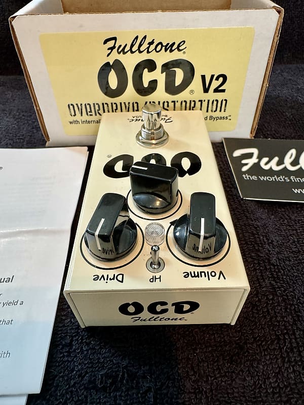 Fulltone OCD V1 Series 3 Obsessive Compulsive Drive Pedal
