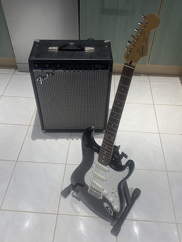 MIJ Fender Squier Stratocaster and Fender Sidekick 60 amp Reverb UK