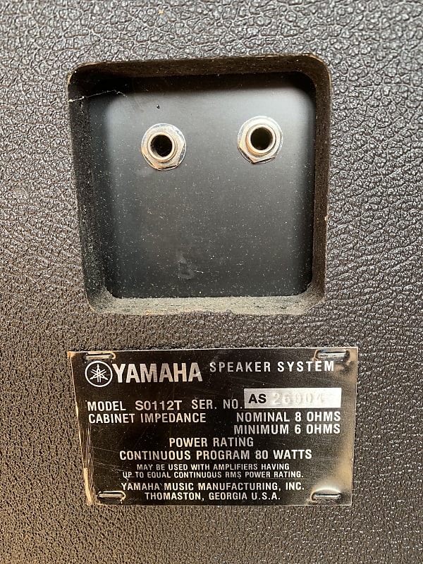 Yamaha S0112T Speaker Pair 1x12” 1x10” 4-horns | Reverb