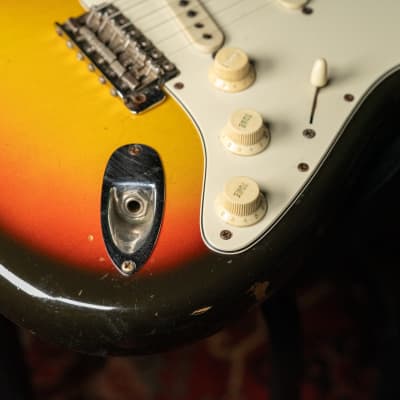 1965 Fender Stratocaster Sunburst Finish w/OHSC image 18