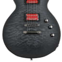 ESP LTD Signature Ben Burley BB-600 Baritone Electric Guitar - See Thru Black Sunburst Satin