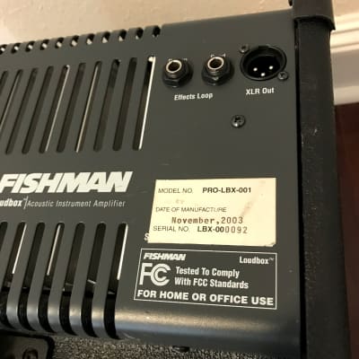 Fishman Loudbox PRO-LBX-001 Acoustic Combo Amp image 9