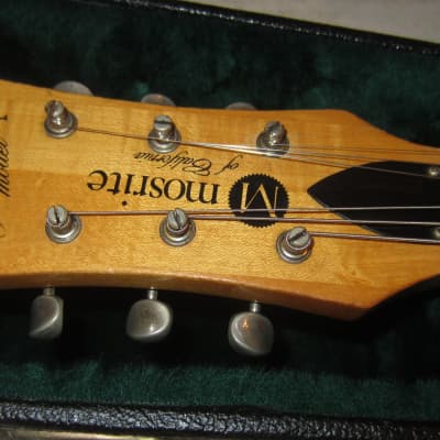 Vintage 1966 Mosrite Joe Maphis Model I Natural w/ Case image 8
