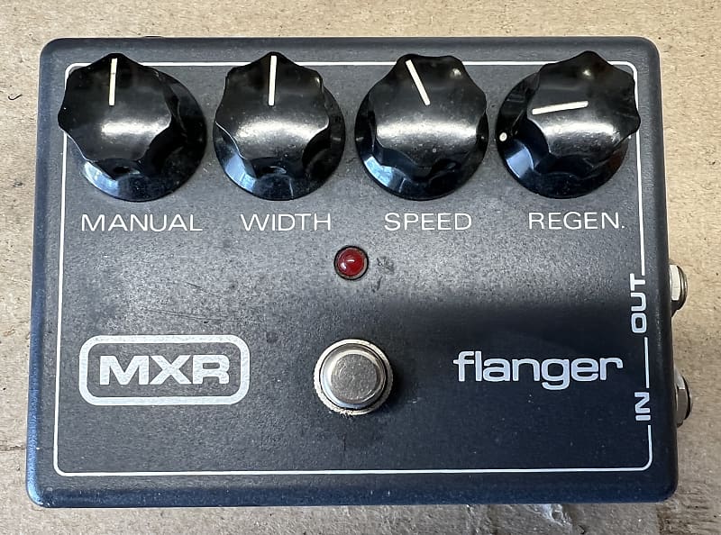 MXR MX-117 Flanger Original - w/ LED and 18VDC mod