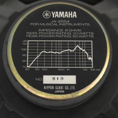 Yamaha JA-2554 Musical Instrument Amplifier Speaker - 10" - 8 Ohm image 2