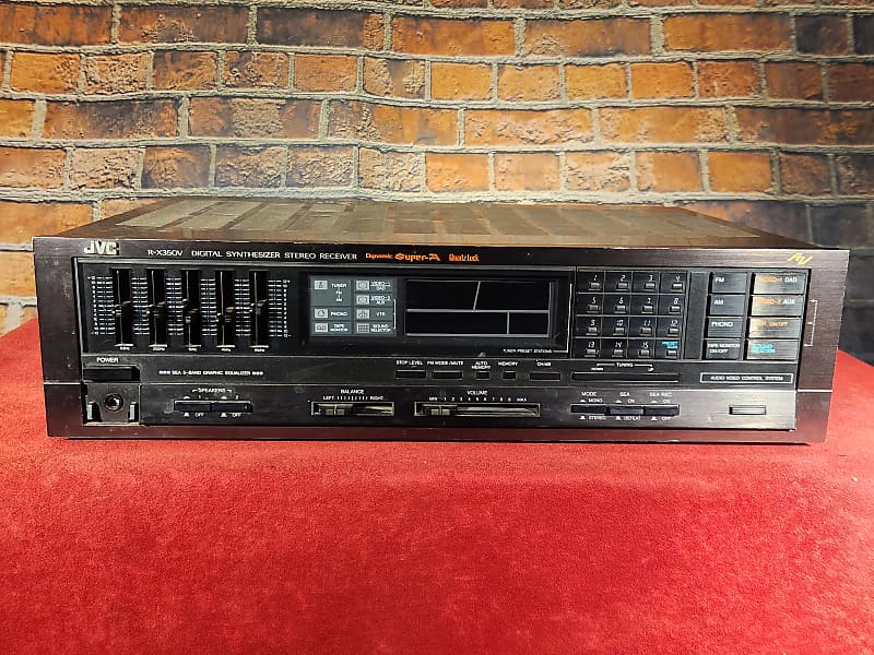 JVC R-X350V Digital Stereo Receiver  			