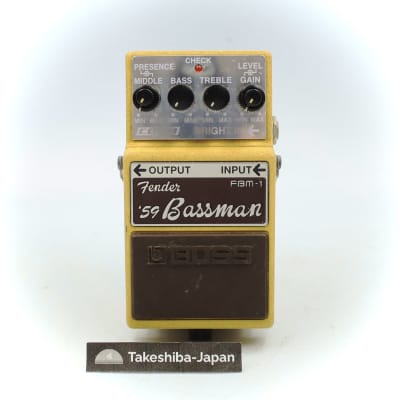 Boss FBM-1 Fender Bassman Overdrive Pedal | Reverb Australia