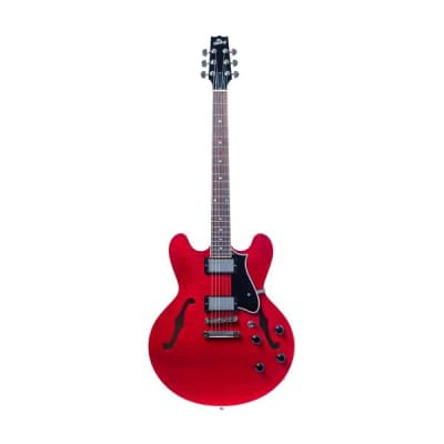 HERITAGE STANDARD H-535 SEMI-HOLLOW ELECTRIC GUITAR WITH CASE - TRANS CHERRY for sale