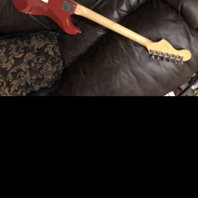 Fender squier starcaster Stratocaster 2000s Red image 3