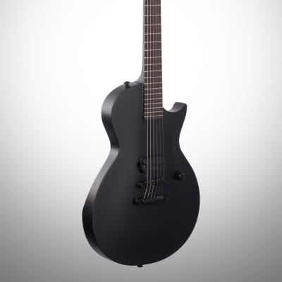 ESP LTD EC Black Metal Electric Guitar image 4