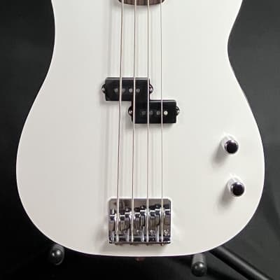 Fender Aerodyne Special Precision Bass 4-String Bass Guitar Bright White Finish w/ Gig Bag for sale