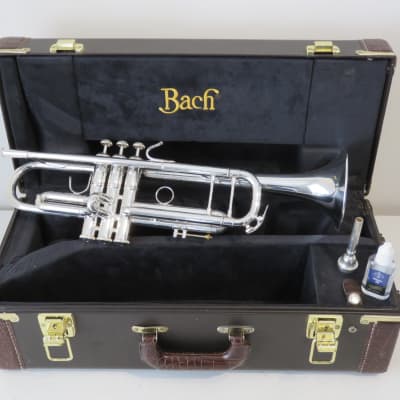 Early Elkhart Bach Stradivarius 37 POST Mt Vernon trumpet | Reverb UK