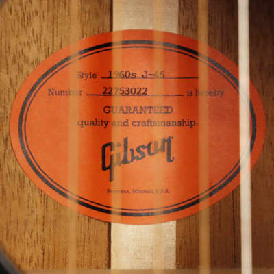 Gibson 1960s J-45 Original made in 2023 [SN 22753022] (04/15) image 7
