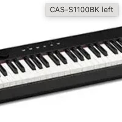 Casio PX-S1100 Privia 88-Key Slim Digital Console Piano 2010s - Black image 2