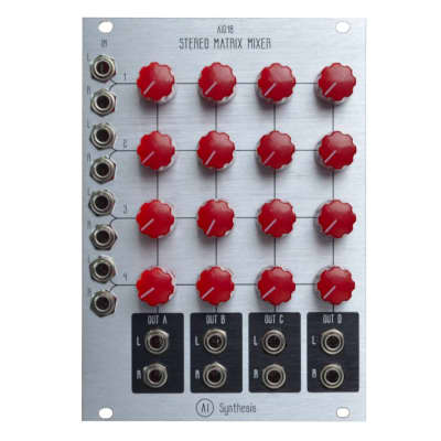 AI Synthesis AI018 Stereo Matrix Mixer Built and Tested Silver image 1