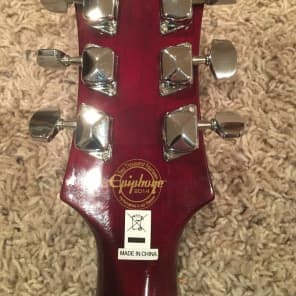 Epiphone Les Paul Special II Limited Edition Wine Red image 8