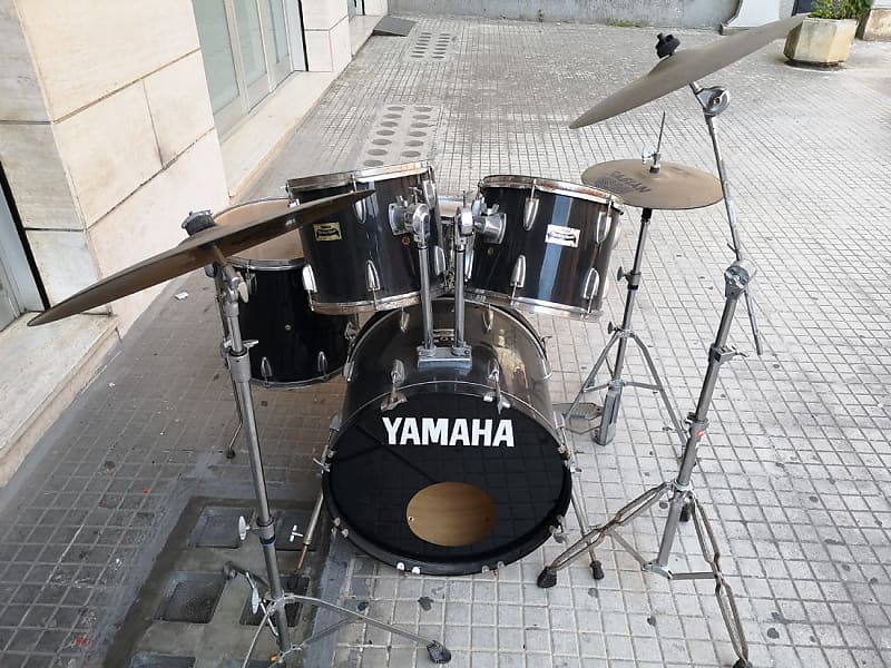 Yamaha Rock 'n Road Mark II Completa di piatti; aste; seggiolino