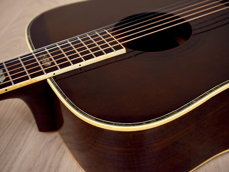 1970s Tokai Cat's Eyes CE-320D Vintage Dreadnought Acoustic Guitar