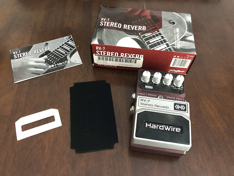 DigiTech Hardwire RV-7 Stereo Reverb