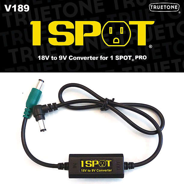 Truetone - 1 Spot 18V to 9V Converter for 1 Spot Pro! V189 *Make An Offer!* image 1