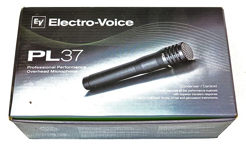 Electro-Voice PL37 Small-Diaphragm Cardioid Condenser Microphone image 1
