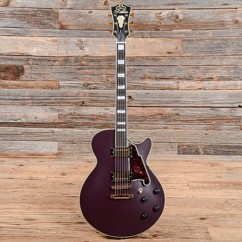 D'Angelico Deluxe SS Semi-Hollow Single Cutaway with Stop-Bar Tailpiece, No F-Holes image 1