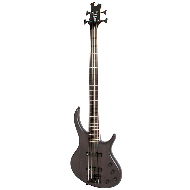 Tobias Toby Deluxe-IV 4-String Bass Trans Black image 1